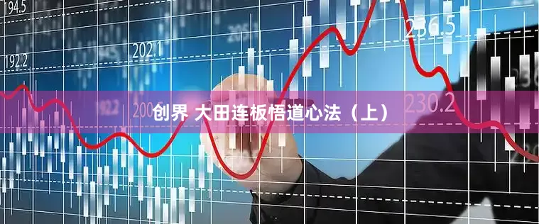创界 大田连板悟道心法（上）